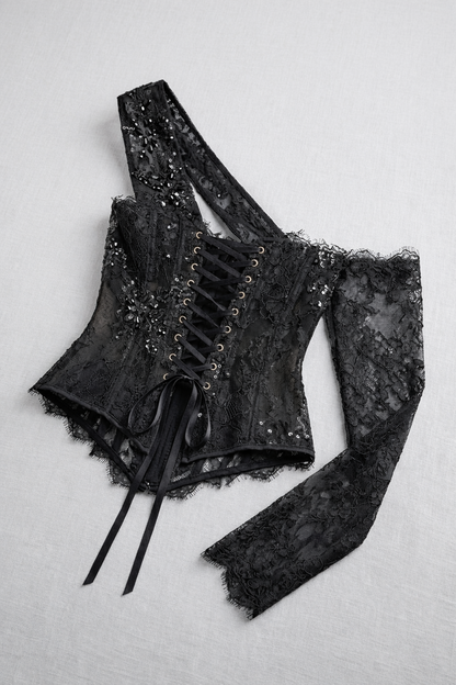 Dawn - Black Bustier
