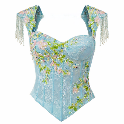 Celeste Embroidered Bustier