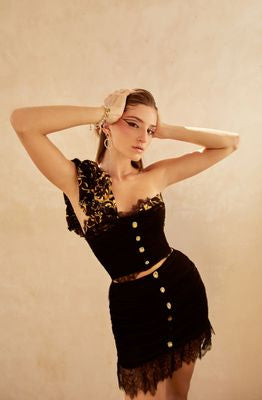 Black Baroque Two-piece