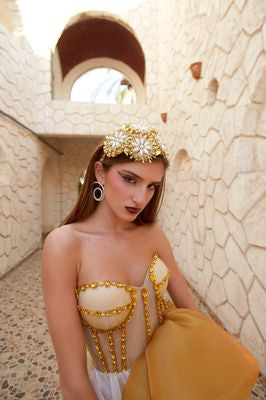 Ombré Gold Dress